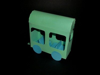 Papierzugwagon: Wagon Paper-ART - Tutorial [HD.deutsch]