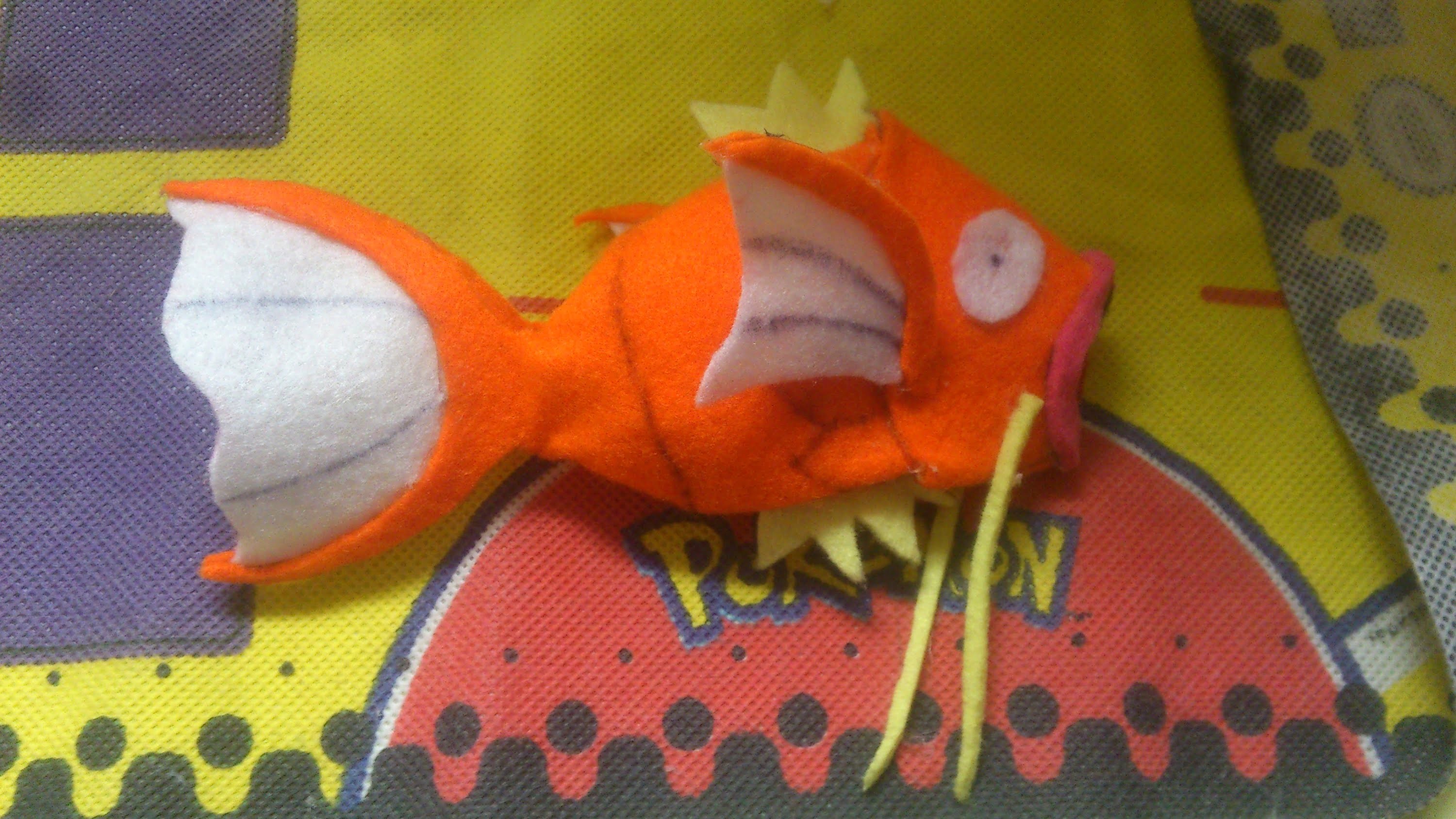 Poke Doll DIY Pokemon Plüsch Karpador. Plushie Magikarp #129