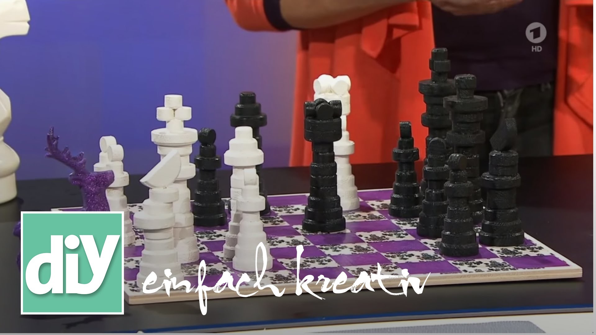Schachspiel aus Holz | DIY einfach kreativ