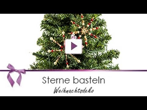 [Weihnachtsdeko] Sterne basteln | DANATO