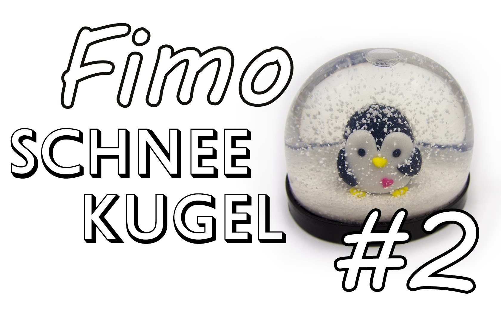 Fimo Schneekugel #2 | DIY Geschenk Ideen #07 | Weihnachts-Serie 2014