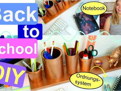 BACK TO SCHOOL DIY - Galaxy Notebook. Ordnungssystem | funnypilgrim