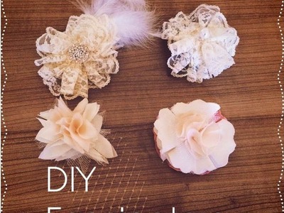 DIY Fascinators -