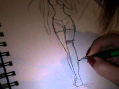 How to draw manga: At least put some clothes on! (female body: #2) german