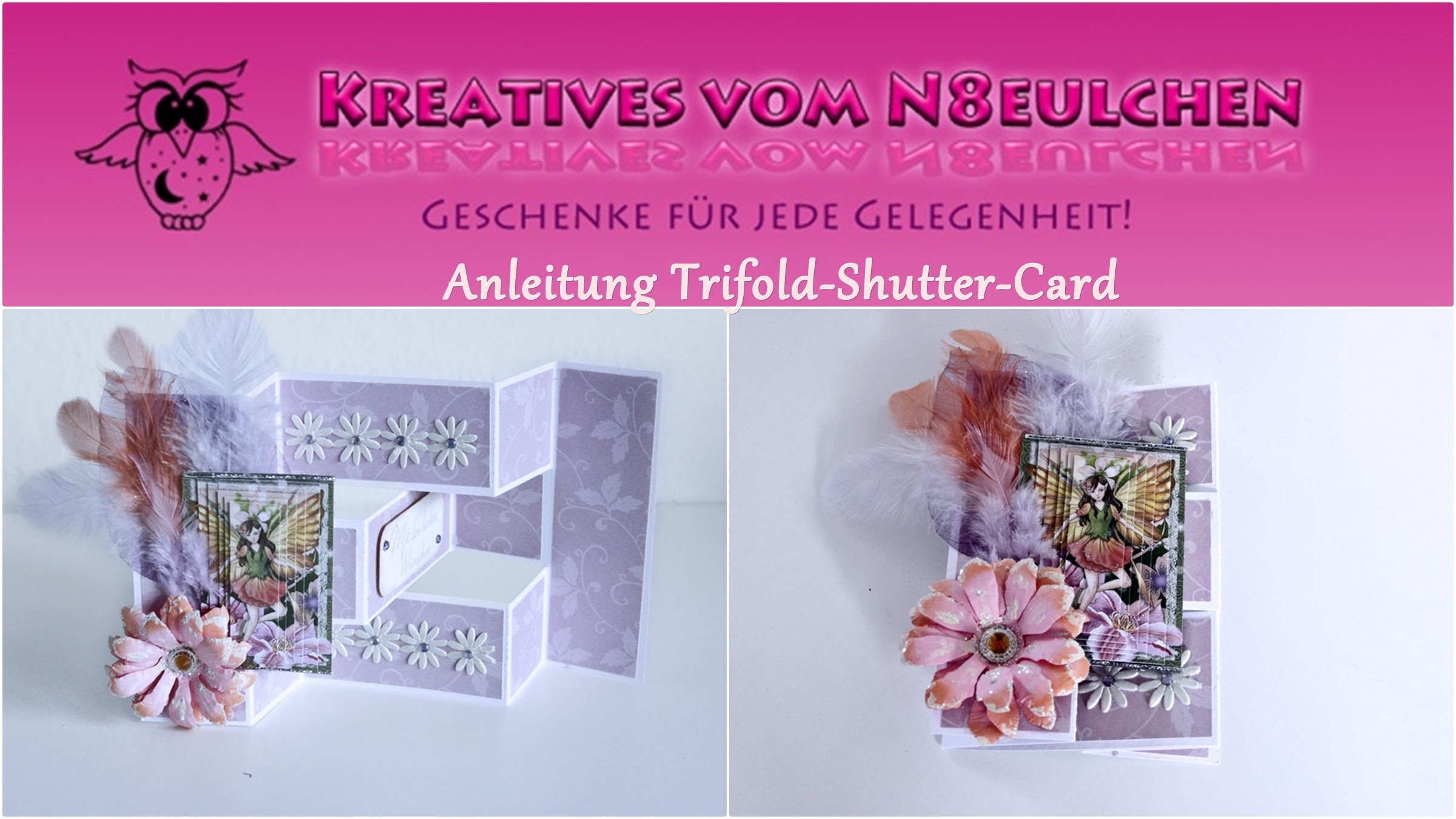 Koop-Craft: Anleitung Tri-Fold-Shutter-Card