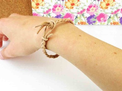 Armband geflochten | Super schnelles Freundschaftsarmband selber machen | DIY Bracelet