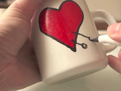 DIY auf die Schnelle Teil 3: Wie man seine eigene Tasse gestaltet. How to create your own mug