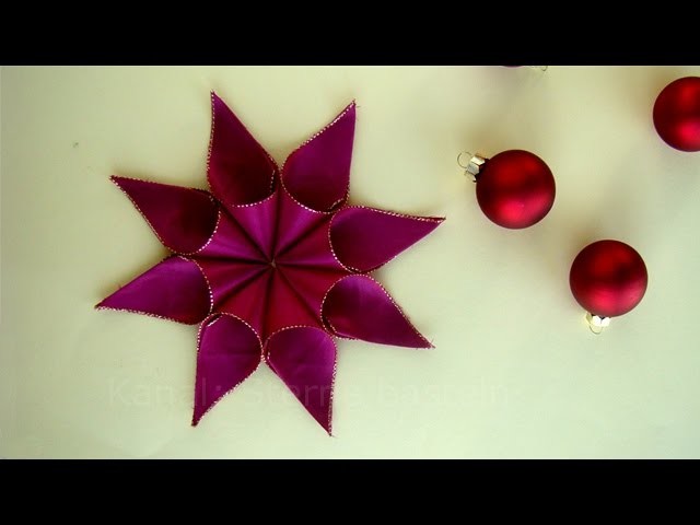 Weihnachtssterne Basteln - Weihnachtsbasteln - Sterne basteln Weihnachten - Ideen