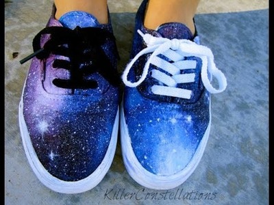 DIY Universe Shoes