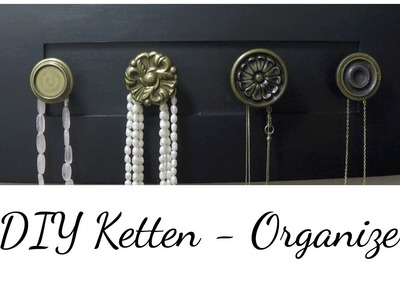 Schmuck Organisieren | ReStore Kanada + DIY Ketten - Organizer