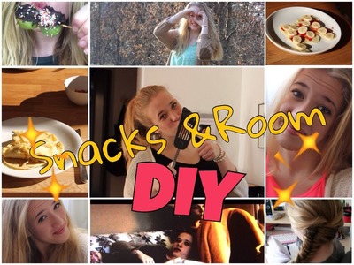 Snack and Room DIY's | Mädchenabend-Edition