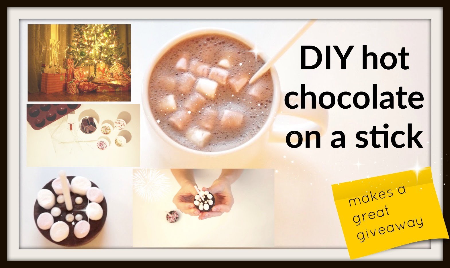 DIY hot chocolate on a stick *german*