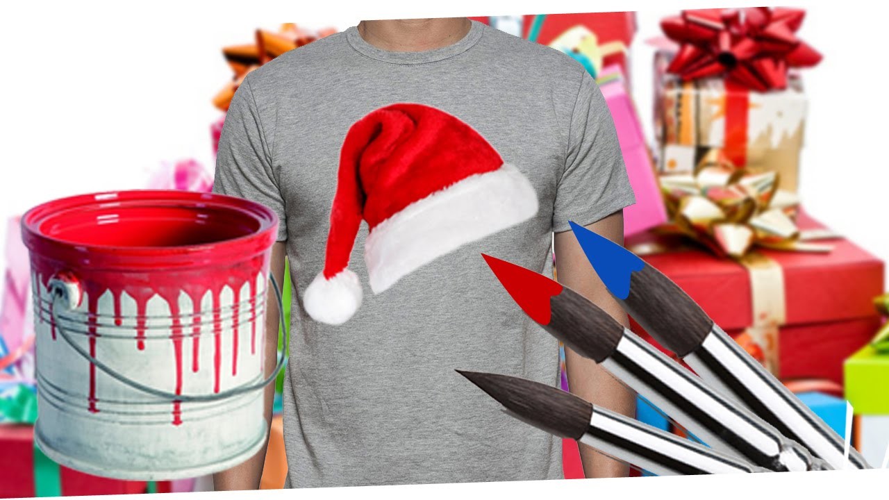 DIY Weihnachtsmützen T-Shirt | Art the Bird |