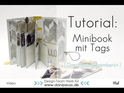 Tutorial | Minibook mit dem Dezemberkit von danipeuss.de