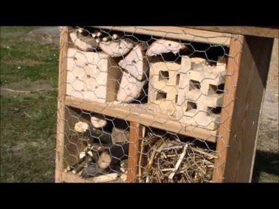 Insektenhotel bauen mit sibirischer Lärche [HD] Tutorial Die SelberMacher. Selbstversorger DIY