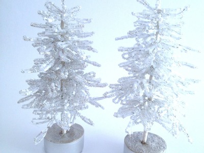 Blaufichte. Fichte. Tannenbaum aus Perlen. Teil 2.2. DIY Weihnachten