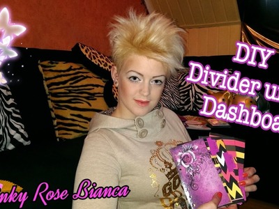 Filofax: DIY Divider Dashboard