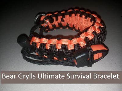 How To: Bear Grylls Ultimate Pro Survival Bracelet DIY Alternative