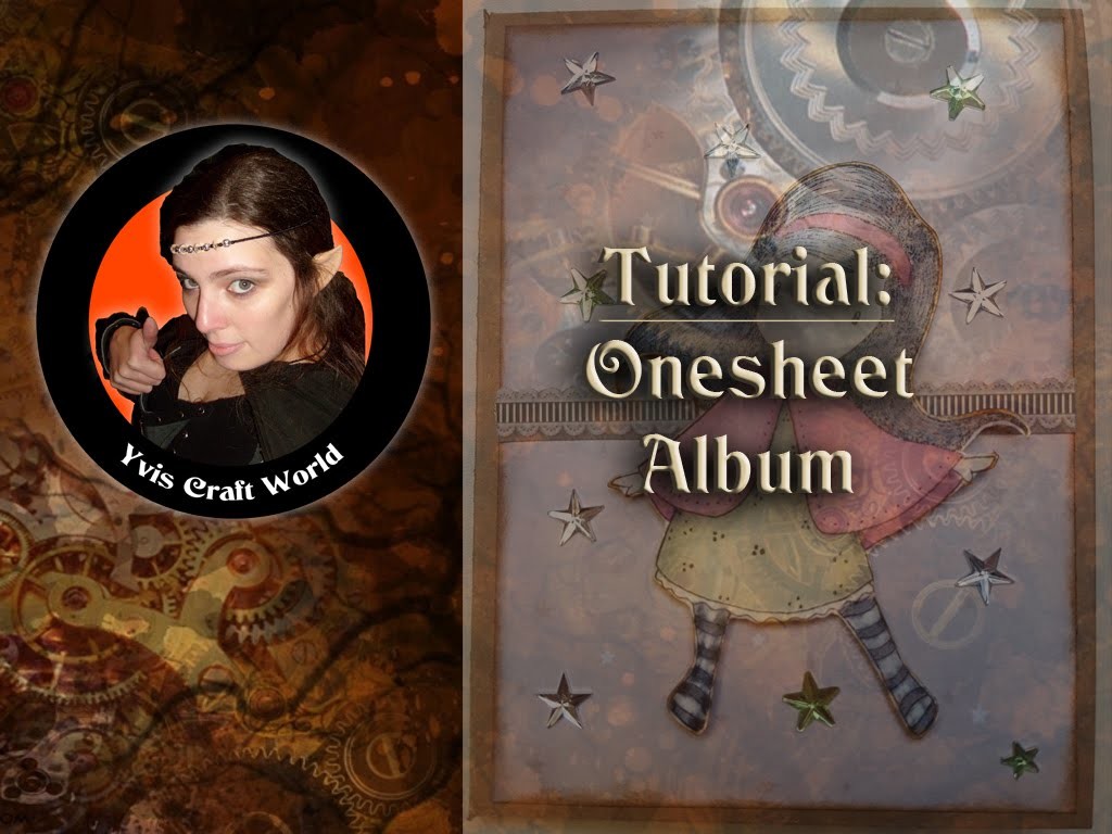 Tutorial: Onesheet-Album (Designteambeitrag für Elas Bastelshop)