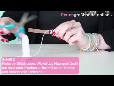 DIY: Mix & match Armband mit 10mm Leder flach