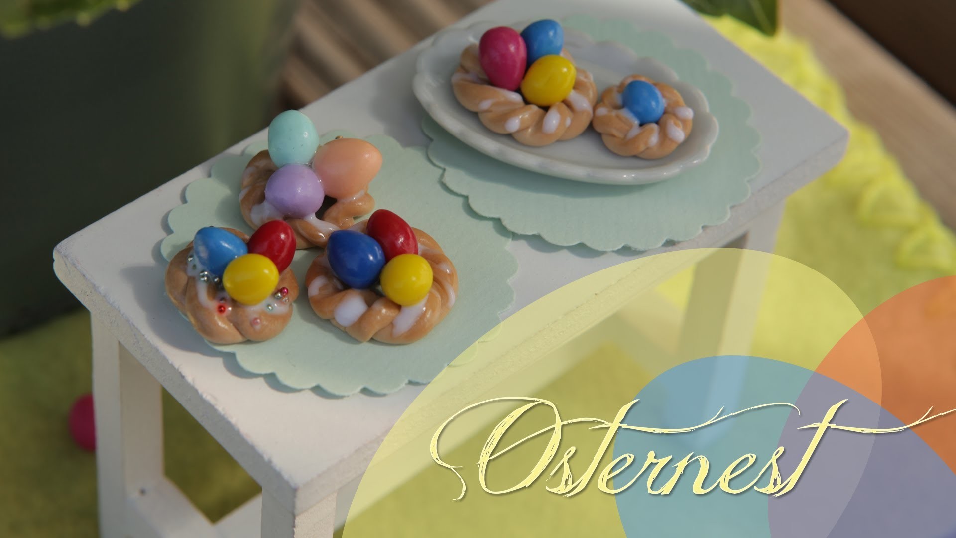 OSTERNEST  | FIMO Tutorial #easterspecial