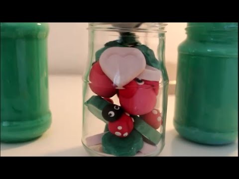 DIY: Geschenkidee: Glück mit Kleeblätter, Schweinchen, Marienkäfer basteln. Fortune Gift