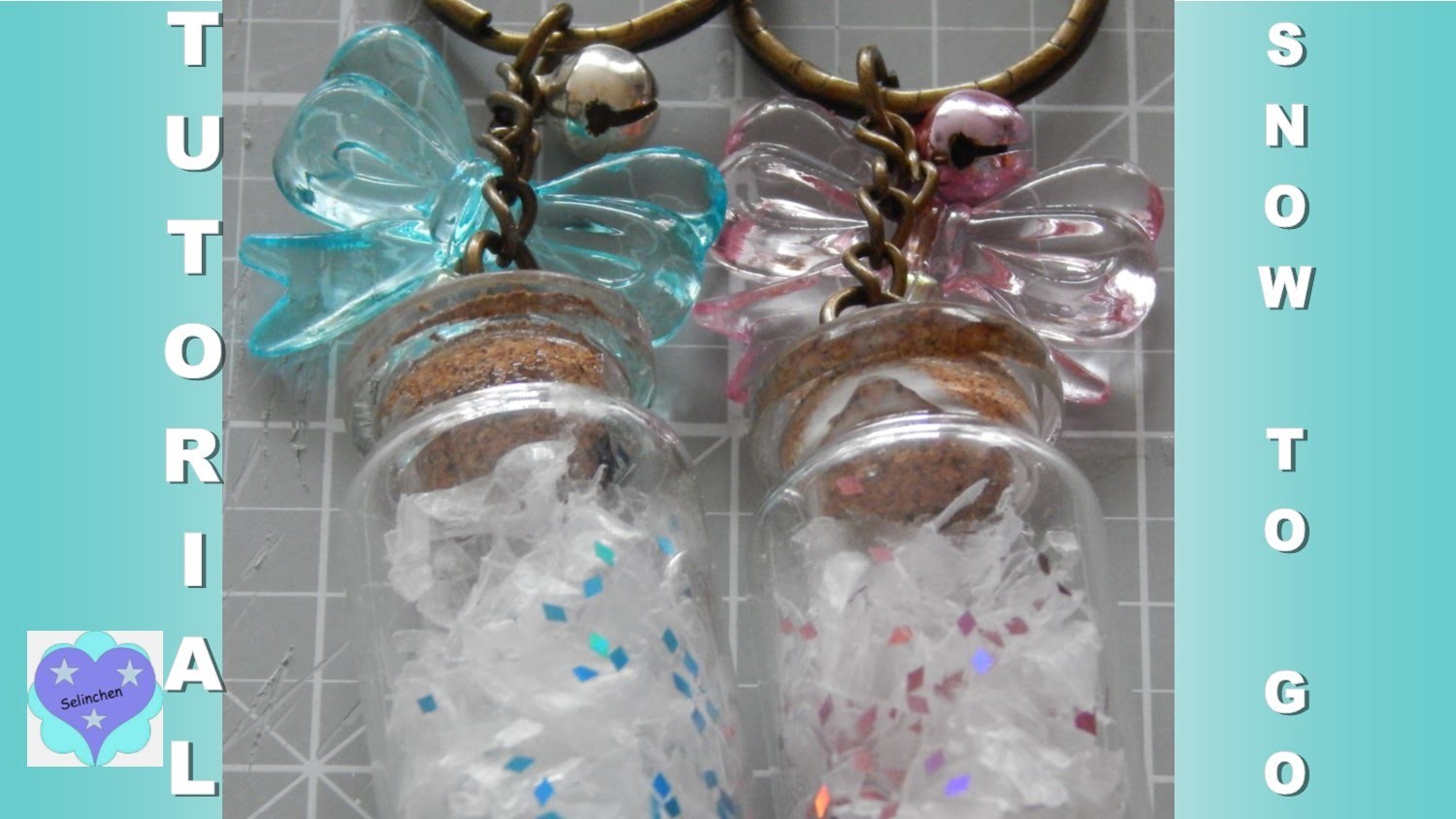 °Tutorial° - Snow to go - Schlüsselanhänger