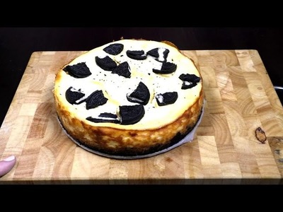 Oreo Käsekuchen Rezept. Oreo Cheesecake Tutorial. Kekse Kuchen Anleitung | deutsch
