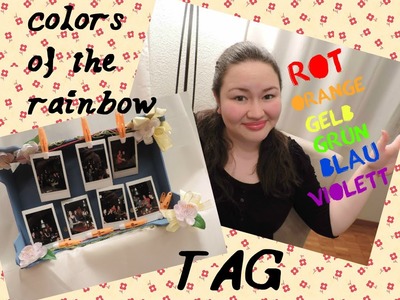 DIY- colors of rainbow TAG