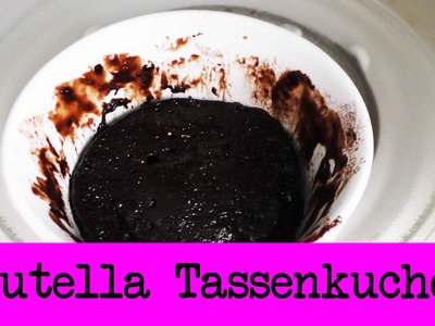 Nutella Tassen Kuchen | Nur 3 Zutaten | Super einfacher Mikrowellenkuchen