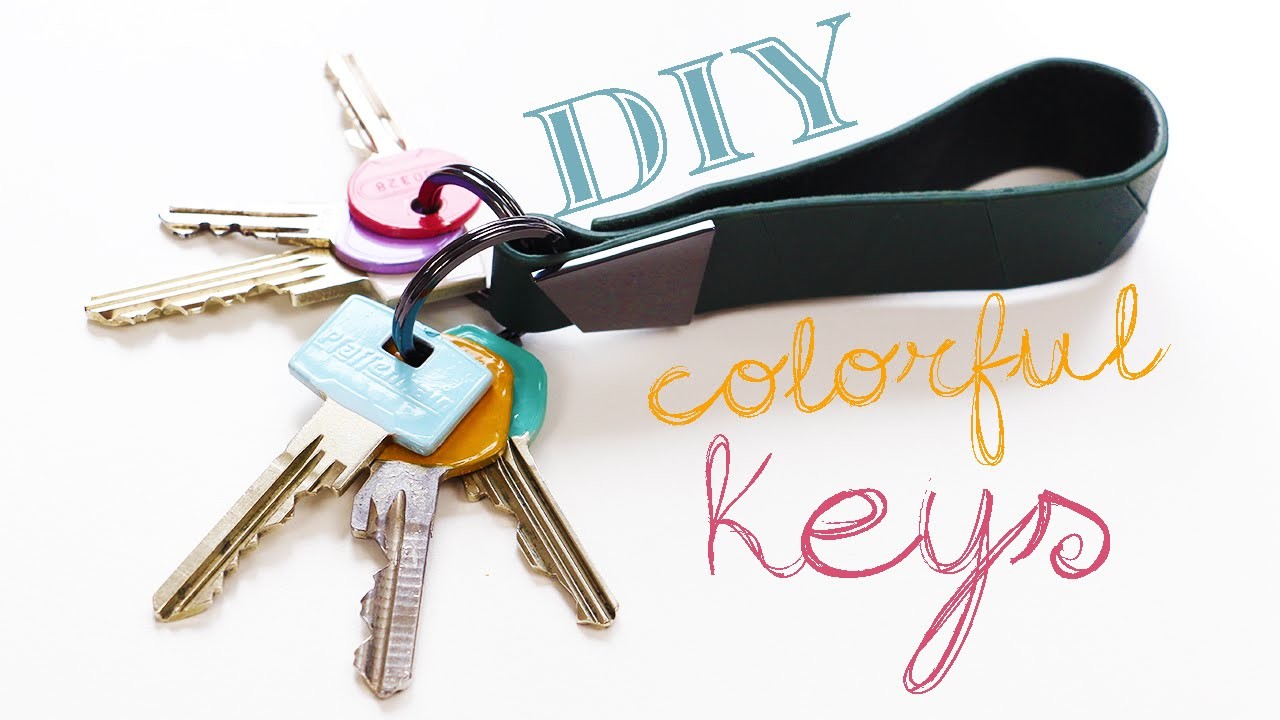Quick DIY - Colorful Keys