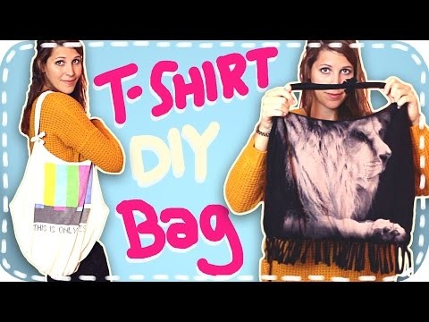 DIY-Tasche aus T-Shirts | 2 Arten | Upcycling ohne Nähen