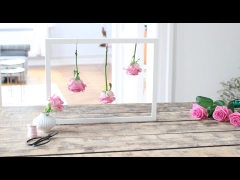 Rosen im Rahmen | Rosen trocknen | DIY