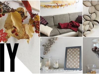 DIY Herbst Raumgestaltung DEKO I Autumn Room Decor 2015