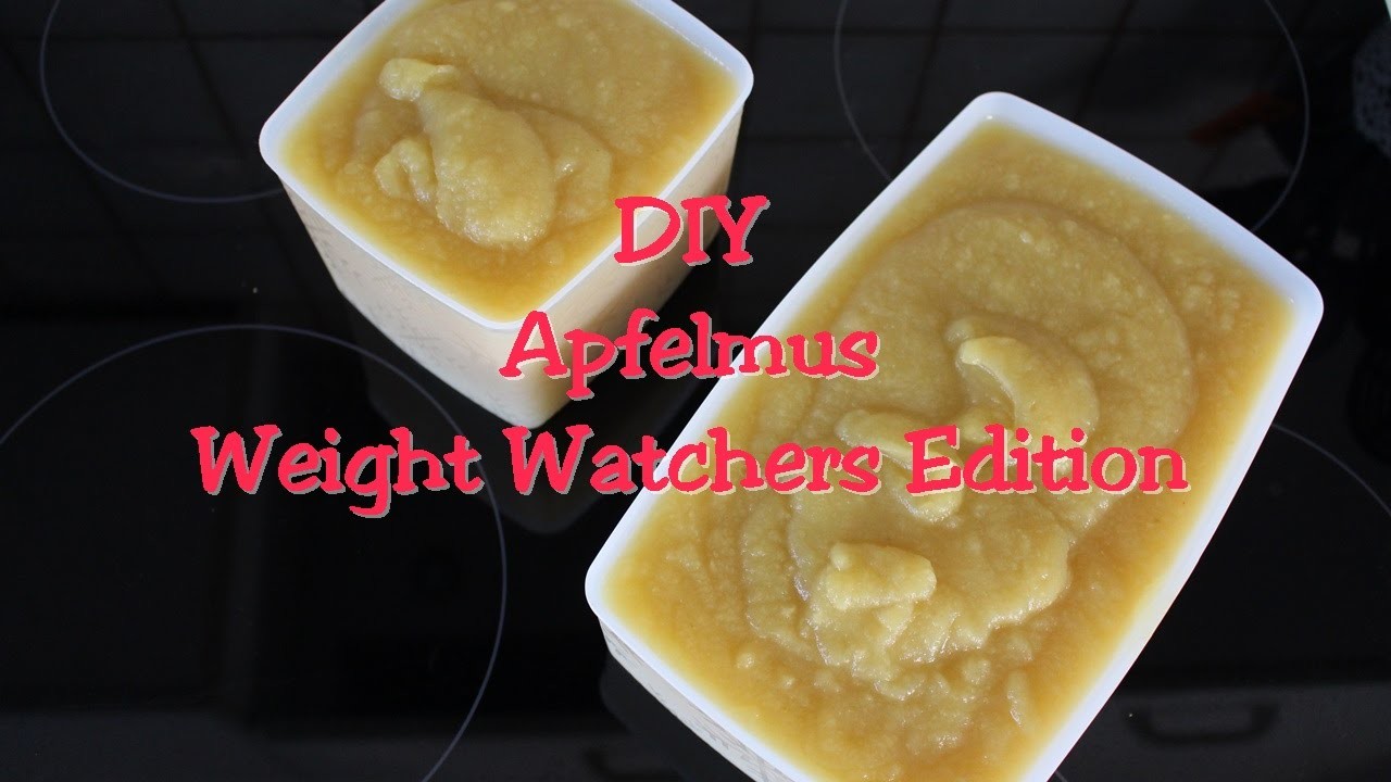 Apfelmus DIY Weight Watchers Edition
