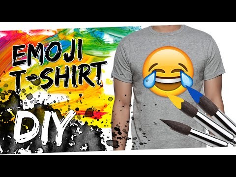 DIY EMOJI T-Shirt bedrucken | Art the Bird