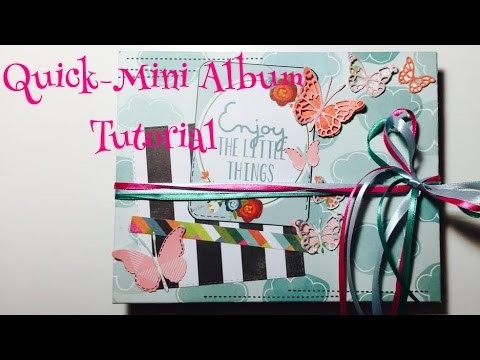 DIY Quick-Mini Album [ tutorial | deutsch]