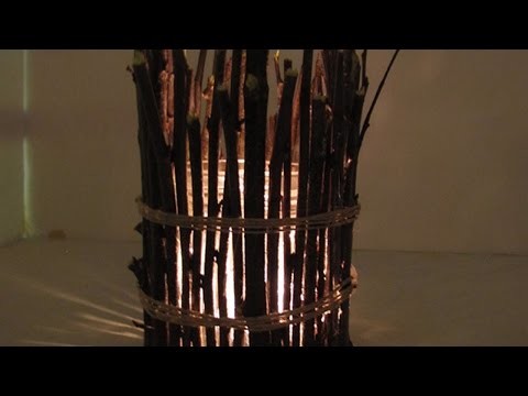 Rustikale Kerzenhalter Aus Zweigen Herstellen - DIY Home - Guidecentral
