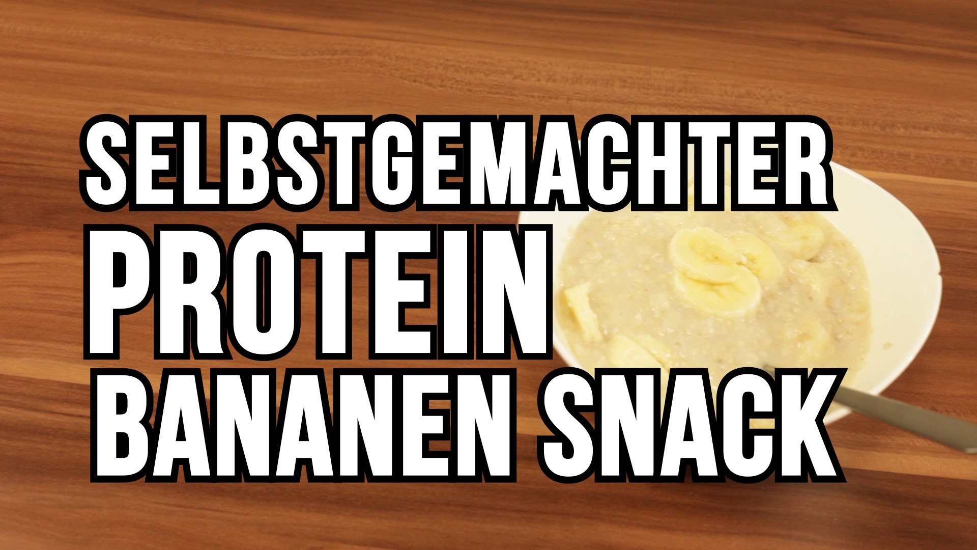 Selbstgemachter Protein Bananen Haferbrei! - DIY