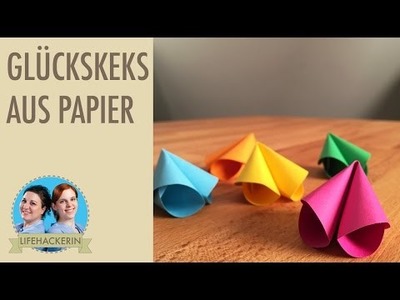 Glückskekse aus Papier (DIY)