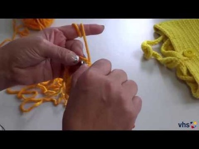 VhsStrickMooc - Tutorial 5 live aus dem virtuellen Klassenzimmer: An den Arm gehäkelt - Handtasche