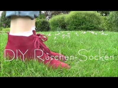 DIY Rüschen-Socken