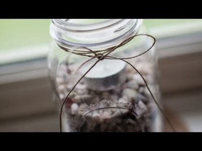 Eine Einfache Glasdekoration Für Zu Hause Gestalten - DIY Home - Guidecentral