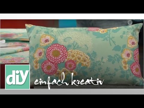 Sommer-Kissen nähen | DIY einfach kreativ