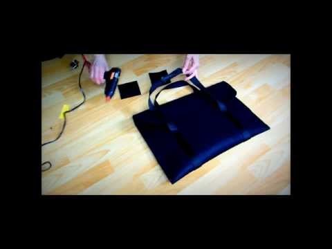 DIY Laptophülle ohne Nähen