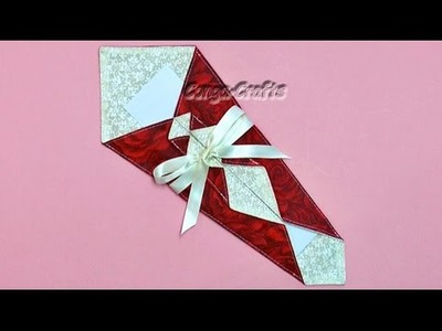 DIY - Noshi Geschenkumschlag nähen + Papierhülle