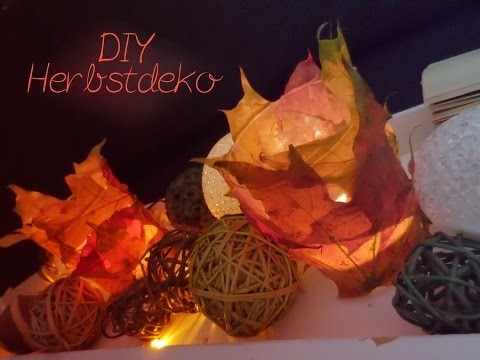 DIY Herbstdeko: Teelicht || Kooperation mit Nicky L