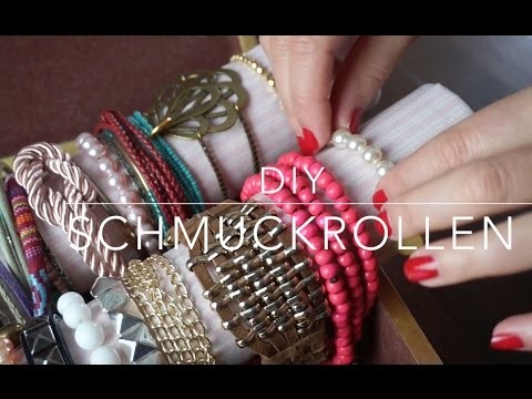 DIY Schmuckrollen