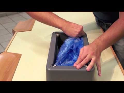 Bergeon Überziehschuhspender Anwendungsvideo Tutorial