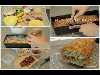 DIY: SAFTIGER Bananen-Dattel-Kuchen!